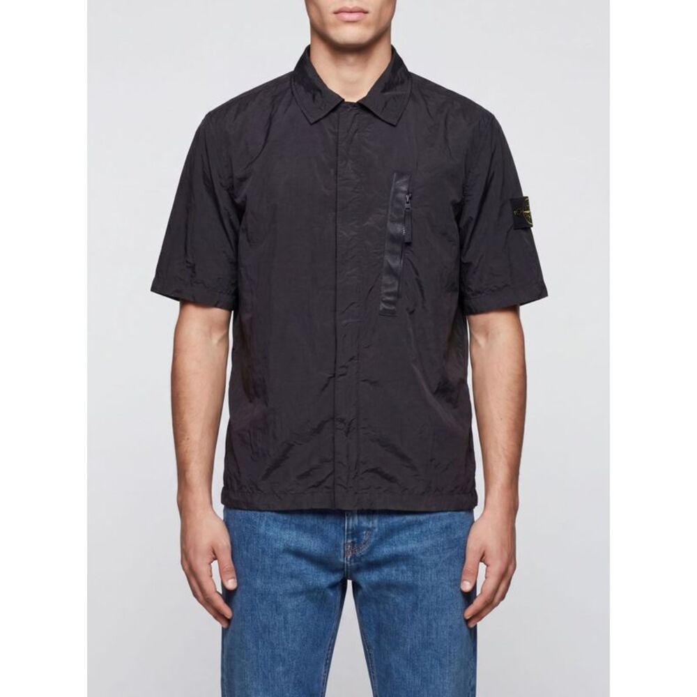 Stone Island Shirt Men Black